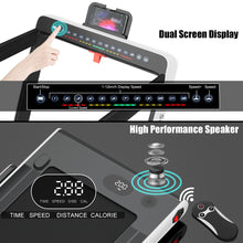 Load image into Gallery viewer, 2 in 1 Folding Treadmill Electric 1-12KM/H Walking Running Machine Bluetooth