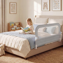 Load image into Gallery viewer, Bed Rail, Swing Down Toddler Safety Beds Guard with Adjustable Height