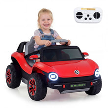 Load image into Gallery viewer, 12V Kids Ride on Car, Licensed Volkswagen Electric Vehicle with Remote