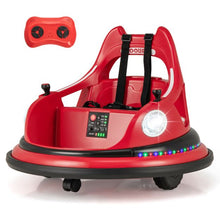 Load image into Gallery viewer, 12V Kids Ride On Bumper Car with Dual Joysticks and 5 Light Effects