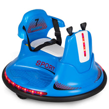 Load image into Gallery viewer, 12V Kids Ride On Electric Bumper Car with Dual Joysticks and Remote Control