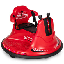 Load image into Gallery viewer, 12V Kids Ride On Electric Bumper Car with Dual Joysticks and Remote Control