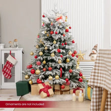 Load image into Gallery viewer, Pre-Lit Artificial Christmas Tree with PE PVC Branch Tips and Warm White LED Lights