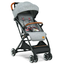 Load image into Gallery viewer, Folding Pushchair with Adjustable Backrest and Footrest