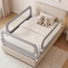 Load image into Gallery viewer, Bed Rail, Swing Down Toddler Safety Beds Guard with Adjustable Height