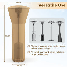 Load image into Gallery viewer, Outdoor Patio Heater Cover with Zipper and Storage Bag