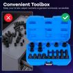 Load image into Gallery viewer, 16pcs Impact Brake Caliper Socket Set with Engines and Hubs of Most Car Brands