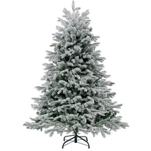 Load image into Gallery viewer, Pre-Lit Artificial Christmas Tree with PE PVC Branch Tips and Warm White LED Lights