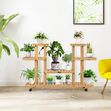 Load image into Gallery viewer, 4-Tier Flower Plant Stand Shelf with 8 Shelves