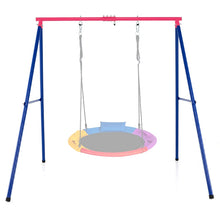 Load image into Gallery viewer, Kids Swing Frame Heavy Duty Metal Swing Stand with Ground Stakes