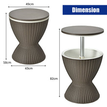 Load image into Gallery viewer, 30L Patio Cool Box with Pop-Up Lid