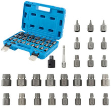 Load image into Gallery viewer, 27 Pieces Screw Extractor Set with 3/8 Inches Drive