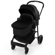 Load image into Gallery viewer, 2 in 1 High Landscape Stroller with Reversible Seat and Adjustable Backrest and Canopy