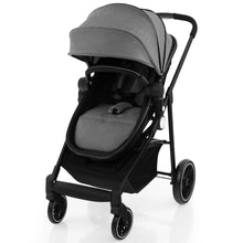 Load image into Gallery viewer, 2 in 1 High Landscape Stroller with Reversible Seat and Adjustable Backrest and Canopy