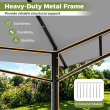 Load image into Gallery viewer, 330 x 330 cm Patio Gazebo Outdoor Gazebo with Heavy-Duty Metal Frame