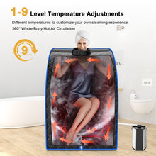 Load image into Gallery viewer, 3L Portable Steam Sauna with 9-Level Temperature and Folding Chair