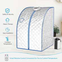 Load image into Gallery viewer, 3L Portable Steam Sauna with 9-Level Temperature and Folding Chair