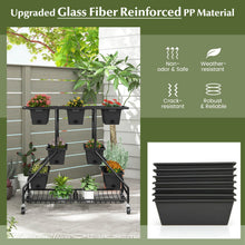 Load image into Gallery viewer, 3-Tier Vertical Raised Garden Bed Planter Stand with 7 Planter Boxes
