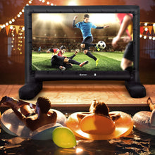 Load image into Gallery viewer, 16FT Inflatable Projector Screen 16:9 HD Double Side Movie Screen w/ Carry Bag