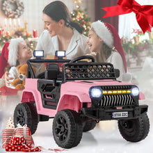 Load image into Gallery viewer, 3 Speeds Battery Powered Kids Ride on Truck Car with Parental Remote