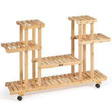 Load image into Gallery viewer, 4-Tier Flower Plant Stand Shelf with 8 Shelves