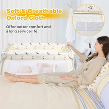 Load image into Gallery viewer, 3 in 1 Convertible Bassinet Cot with Changing Table and Toy Bar