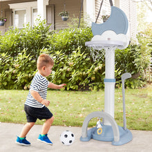 Load image into Gallery viewer, 4-In-1 Kids Basketball Hoop with Adjustable Height for Kids