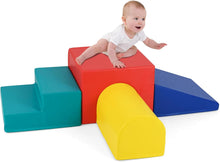 Load image into Gallery viewer, Soft Play Equipment for Toddlers, 4 Pieces Kids Activity Set