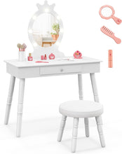 Load image into Gallery viewer, Kids Vanity Table and Chair