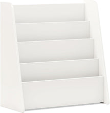 Load image into Gallery viewer, 4-Tier Wooden Children Bookshelf with Deep Compartments