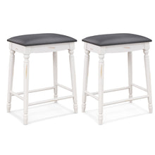 Load image into Gallery viewer, 61 cm Upholstered Bar Stool Set of 2