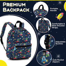 Load image into Gallery viewer, 5 Piece Kids Luggage Set Carry-on Children Rolling Suitcase Set with Backpack