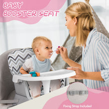 Load image into Gallery viewer, 6-in-1 Baby High Chair with 5-Point Harness and Removable Tray