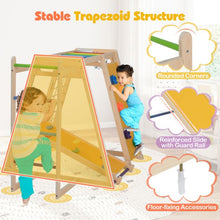 Load image into Gallery viewer, 6-in-1 Jungle Gym with Slide and Rock Climbing for 3-14 Years Olds