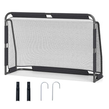 Load image into Gallery viewer, 6 x 4 ft Soccer Goal Set for Backyard with Net and Anchoring System