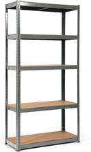 Load image into Gallery viewer, COSTWAY 5 Tier Garage Shelving Unit, Height Adjustable Boltless Storage Rack