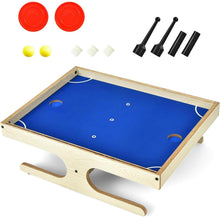 Load image into Gallery viewer, Magnetic Football Table, Mini Tabletop Game Tables with 2 Scores, 2 Balls, 2 Magnetic Handle Sets, 3 Magnets, Wooden Air Hockey Arcade Sports Tables