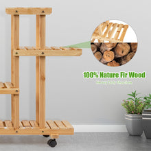 Load image into Gallery viewer, 4-Tier Flower Plant Stand Shelf with 8 Shelves