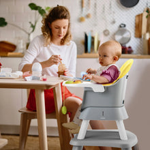 Load image into Gallery viewer, 6-in-1 Baby High Chair with 5-Point Harness and Removable Tray