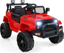 Load image into Gallery viewer, Kids Ride on Car, 12V Battery Powered Car with Remote Control, MP3, USB/Aux Port, Lights, Music