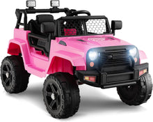 Load image into Gallery viewer, Kids Ride on Car, 12V Battery Powered Car with Remote Control, MP3, USB/Aux Port, Lights, Music