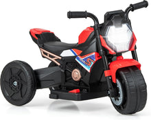 Load image into Gallery viewer, Kids Electric Motorbike, 6V Toddler Ride on Motorcycle with 2/3-Wheel Modes