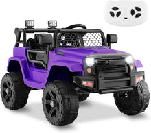 Load image into Gallery viewer, Kids Ride on Car, 12V Battery Powered Car with Remote Control, MP3, USB/Aux Port, Lights, Music