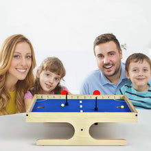 Load image into Gallery viewer, Magnetic Football Table, Mini Tabletop Game Tables with 2 Scores, 2 Balls, 2 Magnetic Handle Sets, 3 Magnets, Wooden Air Hockey Arcade Sports Tables