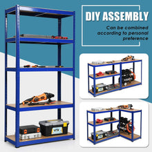 Load image into Gallery viewer, COSTWAY 5 Tier Garage Shelving Unit, Height Adjustable Boltless Storage Rack