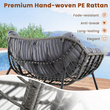 Load image into Gallery viewer, Outdoor Rocking Chair with Thick and Removable Cushion