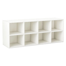 Load image into Gallery viewer, 8 Grid Shoe Bench 2 in 1 Shoe Organizer with 8 Storage Cubbies