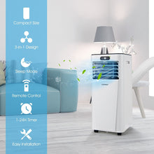 Load image into Gallery viewer, 9000 BTU Portable Air Conditioner with WiFi and 24H Timer