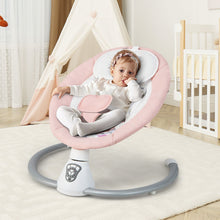 Load image into Gallery viewer, Baby Bouncer with 5 Swing Speeds and Built-in 17 Music for Newborn