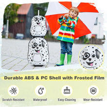 Load image into Gallery viewer, 2 Pieces Kids Luggage Set with Wheels and Height Adjustable Handle